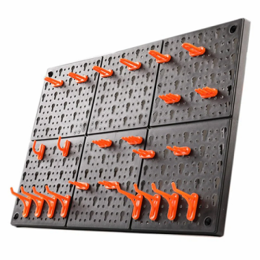 Wall-Mounted Hardware Tool Holder Plastic Storage